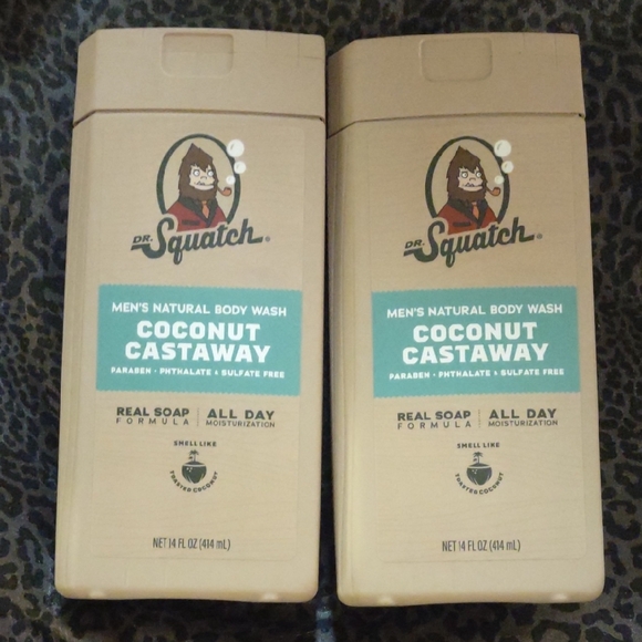 dr squatch Other - Coconut Castaway Natural Body Wash